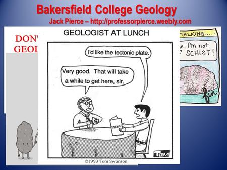 Bakersfield College Geology