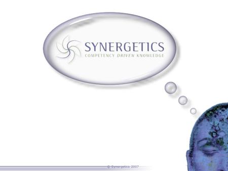 © Synergetics 2007. 3Portfolio Security Aspecten.