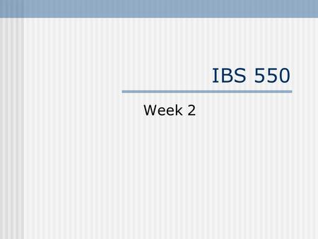 IBS 550 Week 2. Most Significant Business Assets Demographic Information Behavioral information gained through direct interaction with customers online.