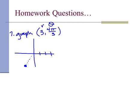 Homework Questions…. Pre-Calculus Section 6.5 (Everyone take a DEEP breath and TRUST ME!! )