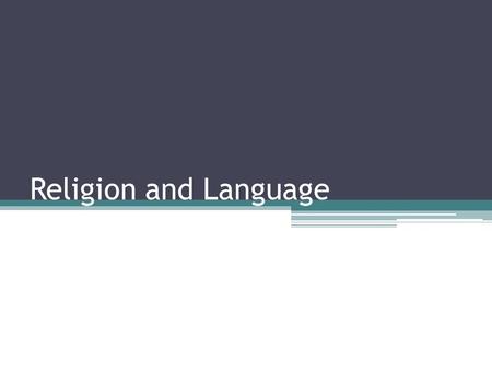 Religion and Language. Religion played a major role in Mesopotamian society. Mesopotamian polytheism was the basis for all Mesopotamian society. ▫Polytheism.