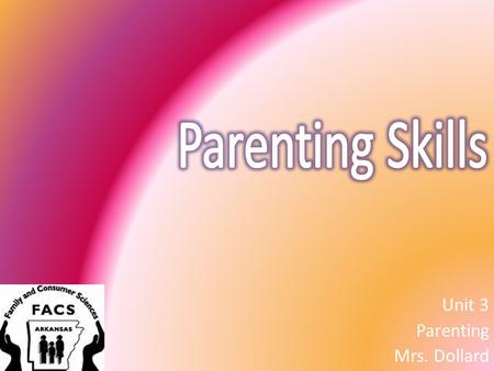 Unit 3 Parenting Mrs. Dollard