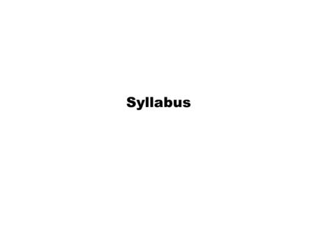 Syllabus. Instructor Dr. Hanan Lutfiyya Middlesex College 418 Ext. 86888 Office Hours: Tuesday from 12:05-1:05 and Thursday from 11:05-1:05.