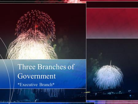 Three Branches of Government