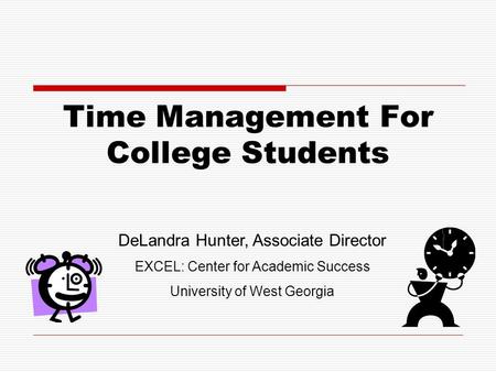 Time Management For College Students