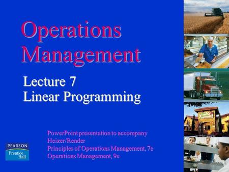 Operations Management