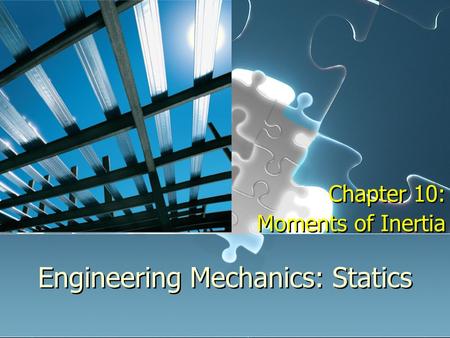 Engineering Mechanics: Statics