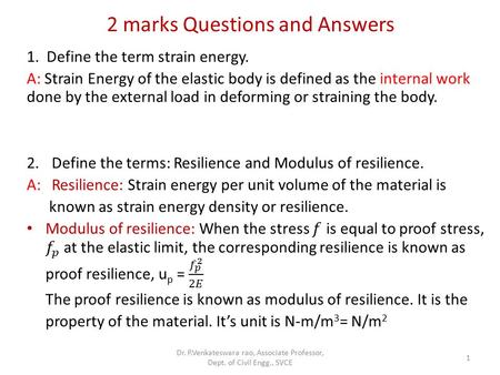 2 marks Questions and Answers