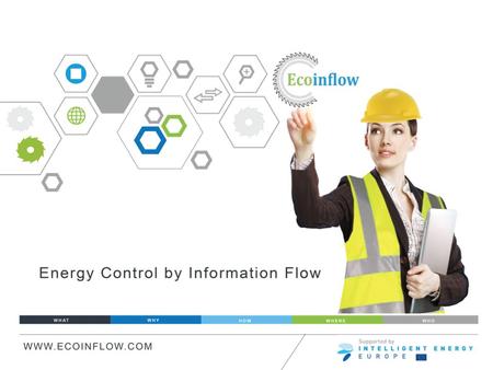 Text Title. What? ECOINFLOW aims to reduce the energy consumption in European Sawmilling Industry. During the project time we will Develop and implement.