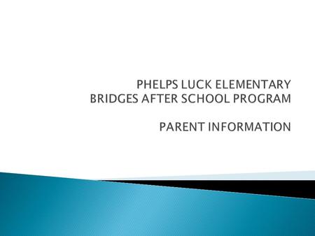 Purpose of Bridges To accelerate student achievement in grades 2-5 in math. To provide academically enriching activities that extend student learning.