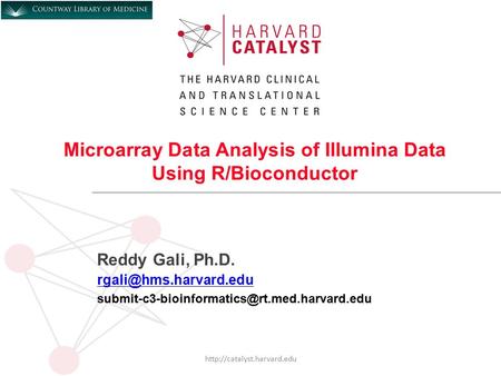 Agenda Introduction to microarrays