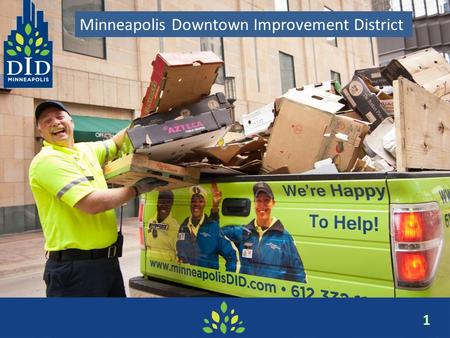 1 Minneapolis Downtown Improvement District. 2 Minneapolis Food Trucks History – Longstanding ordinance allowing food carts on Nicollet Mall – 2010 -