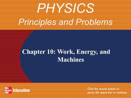 Principles and Problems