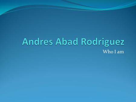 Who I am. Overview Where I was born Where I grew up Asturias Gijon My hobbies My education My job experience My future.