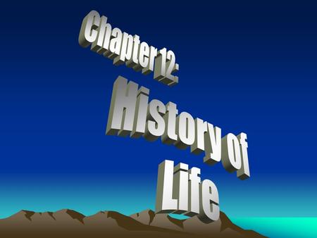 Evolution is change in the inherited traits of a population of organisms from one generation to the next (over VAST amounts of time). These changes are.