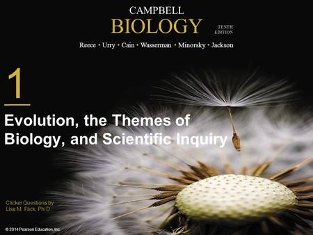 Evolution, the Themes of Biology, and Scientific Inquiry