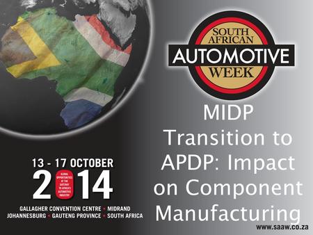 MIDP Transition to APDP: Impact on Component Manufacturing.