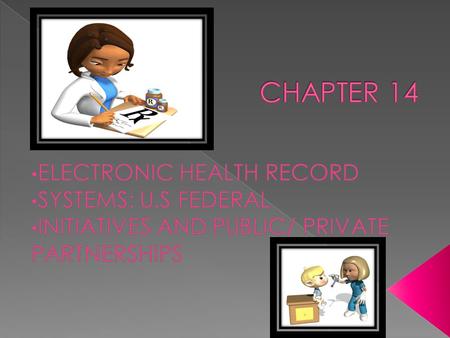  Define the terms electronic health record(EHR-S).  Summarize the history of use of health information technology (HIT) by federal health provider communities.