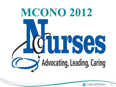 MCONO 2012 0. 1 CONTENT Our Profession Historical Leaders Contemporary Leaders Our Challenge Our Future.