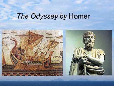 The Odyssey by Homer. The Trojan War As the story begins, the 10-year Trojan War has just ended, and Odysseus is ready to return to his beloved home,