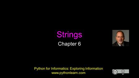 Python for Informatics: Exploring Information