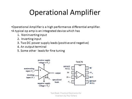 Operational Amplifier