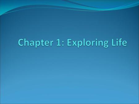 What does it mean to be LIVING? Life Requires Organization Studying biology is impossible without organization. Throughout this course, information.