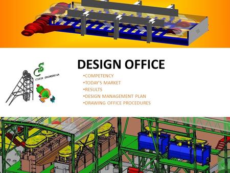 DESIGN OFFICE COMPETENCY TODAY'S MARKET RESULTS DESIGN MANAGEMENT PLAN DRAWING OFFICE PROCEDURES 1.