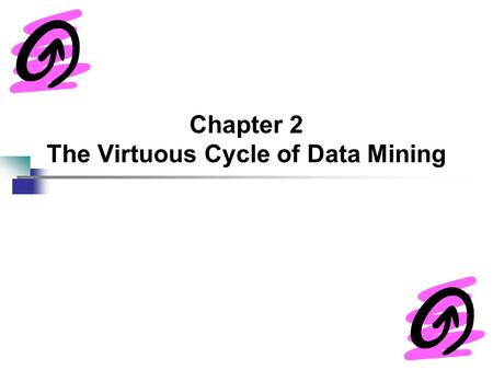 Chapter 2 The Virtuous Cycle of Data Mining. 2 Introduction Data the heart of most companies’ core business processes Data are generated by transactions.