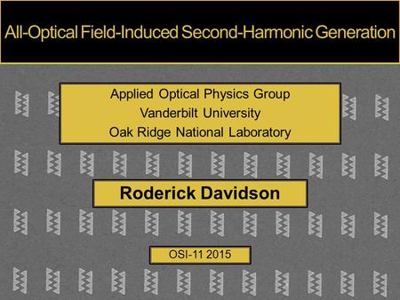 All-Optical Field-Induced Second-Harmonic Generation