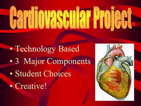 Technology Based 3 Major Components Student Choices Creative!