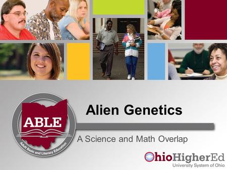 Alien Genetics A Science and Math Overlap. Genetics The field of biology that studies heredity (the passing of traits from one generation to the next)