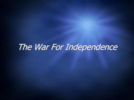 The War For Independence. Causes of the Revolution  What was it? How did it lead to Revolution?  Below the surface…  Navigation Acts  Salutary Neglect.