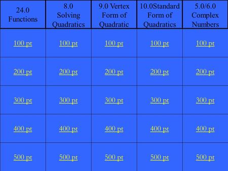 200 pt 300 pt 400 pt 500 pt 100 pt 200 pt 300 pt 400 pt 500 pt 100 pt 200 pt 300 pt 400 pt 500 pt 100 pt 200 pt 300 pt 400 pt 500 pt 100 pt 200 pt 300.