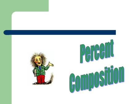 The chemical composition can be expressed as the mass percent of each element in the compound. Carry out % mass to the hundredths place.