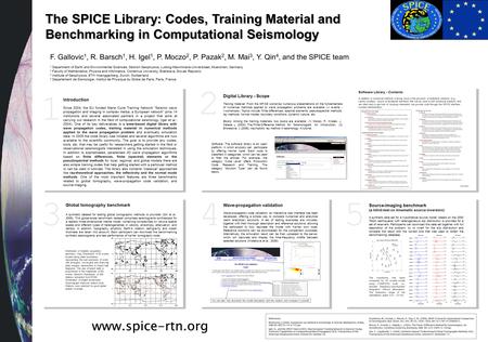 35 1 Introduction Since 2004, the EU funded Marie Curie Training Network Seismic wave propagation and imaging in complex media: a European network joins.