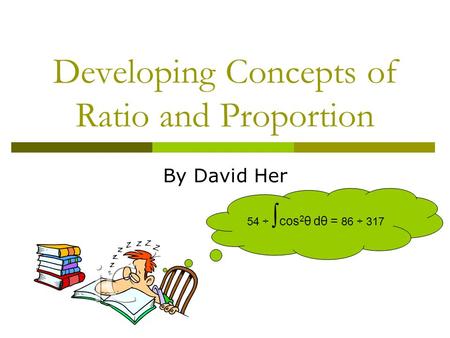 Developing Concepts of Ratio and Proportion