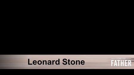 Leonard Stone. Courage WARRIORWORRIER Psalm 42:6 NLT Now I am deeply discouraged…