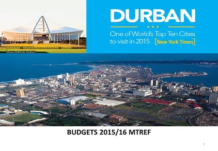 BUDGETS 2015/16 MTREF 1. 2 NATIONAL TREASURY – EXECUTIVE SUMMARY.