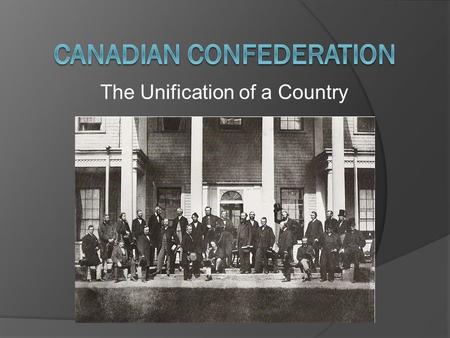 Canadian Confederation