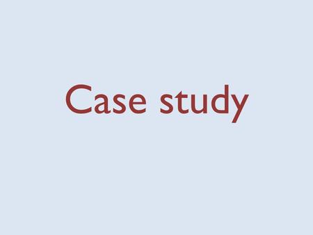 Case study. CASE STUDY: Investigate mechanical properties of rubber at different temperatures.