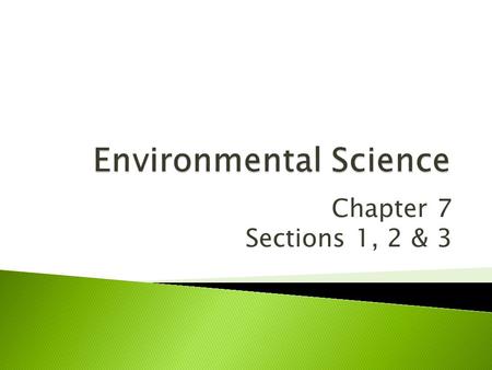 Environmental Science