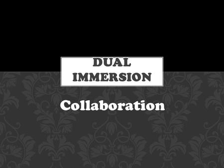 Collaboration. SOME INSPIRATION “Individually, we are one drop. Together, we are an ocean.” “Coming together is a beginning. Keeping together is progress.