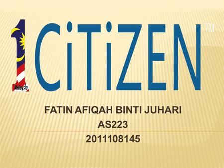 FATIN AFIQAH BINTI JUHARI AS