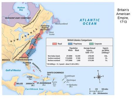 Britain’s American Empire, 1713