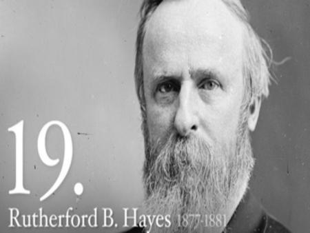 Bio Born October 4, 1822 In Delaware, Ohio Died January 17, 1893, He Was 70 When He Died In Fremont, Ohio. Nickname “Dark-Horse President,” “Rud” Political.