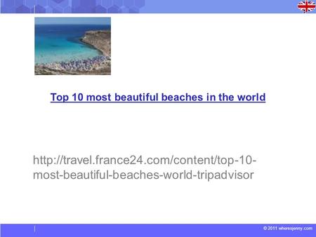 © 2011 wheresjenny.com Top 10 most beautiful beaches in the world  most-beautiful-beaches-world-tripadvisor.