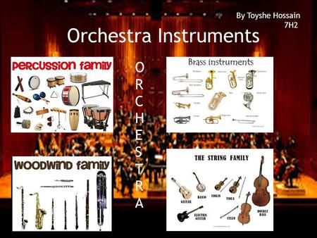 Orchestra Instruments