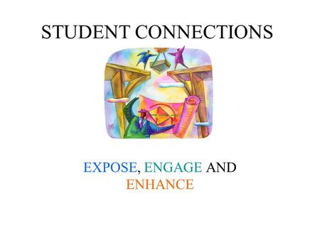 STUDENT CONNECTIONS EXPOSE, ENGAGE AND ENHANCE. Contact Information Terri Allen, Diversity& Outreach Coordinator Capital Facilities Department Phone (937)