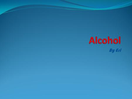 By Eri. Alcohol – Bad part You cannot sell alcohol without a license, or sell it to kids. You cannot show happy people on alcohol adverts because people.